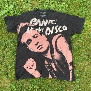 Panic At The Disco T-Shirt 2018 All Over Front Print Large (B)